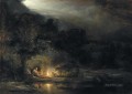 Rest on the Flight to Egypt Rembrandt